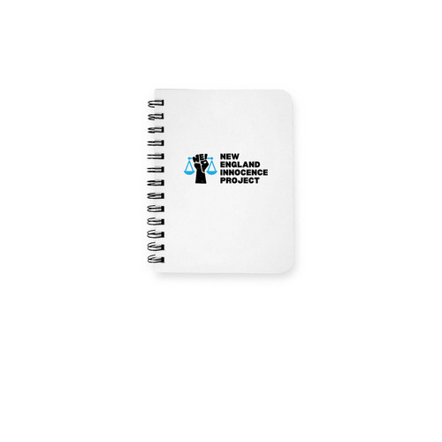 New England Innocence Project Notebook, a White Spiral Notebook