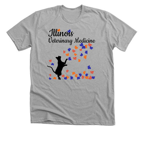 Fall in Vet Med, a Athletic Heather Premium Unisex Tee