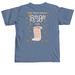 The Great Royal Riff Off Shirt, a Blue Jean Comfort Colors Unisex Tee (back-view)