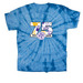 75th Anniversary Tie Dye, a Baby Blue Classic Tie Dye Tee