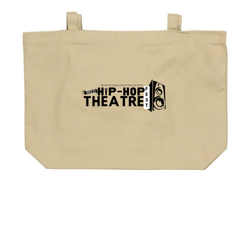 BHHTF Tote, a Oyster Large Organic Cotton Tote Bag