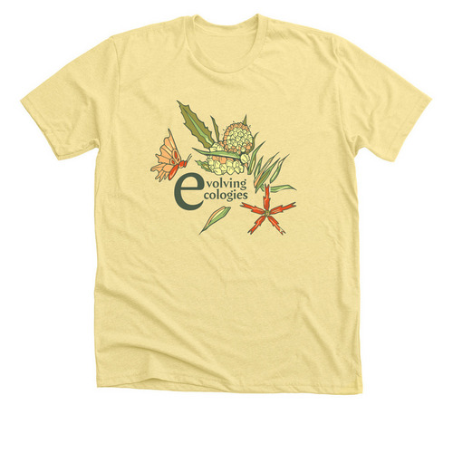 EE Logo Shirt, a Heather Yellow Gold Premium Unisex Tee