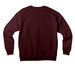 Minimalist Chest Logo, a Maroon Premium Drop Shoulder Sweatshirt (back-view)