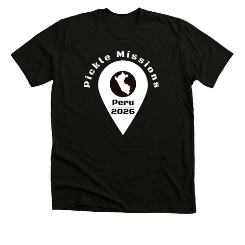 Pickle Missions, a Solid Black Blend Premium Unisex Tee