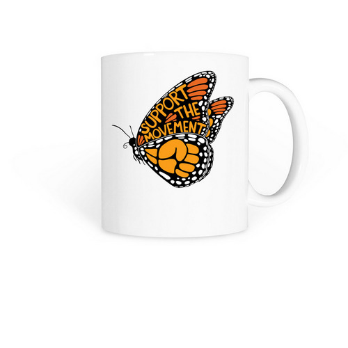 Fuerza, a White Coffee Mug