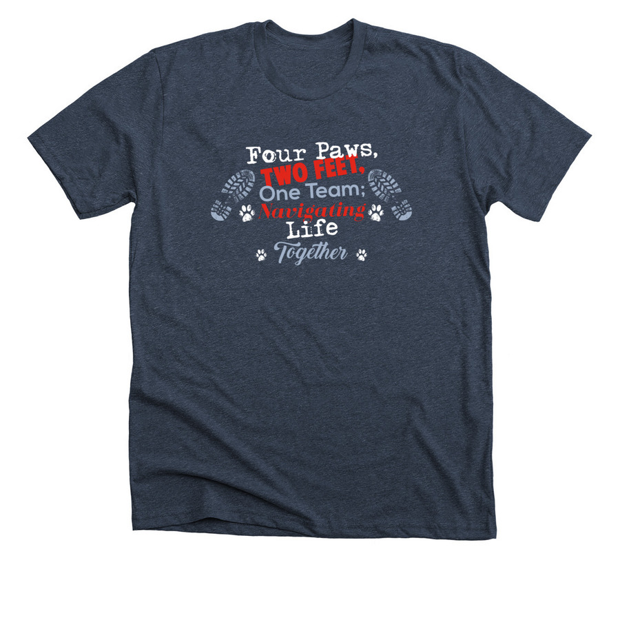 5 Year Anniversary Edition, a Heather Midnight Navy Premium Unisex Tee