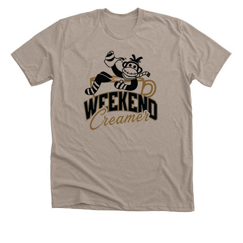 Coffee Customs Apparel, a Heather Stone Premium Unisex Tee