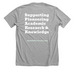 SPARK Discovery Foundation - Apparel, a Athletic Heather Premium Unisex Tee (back-view)