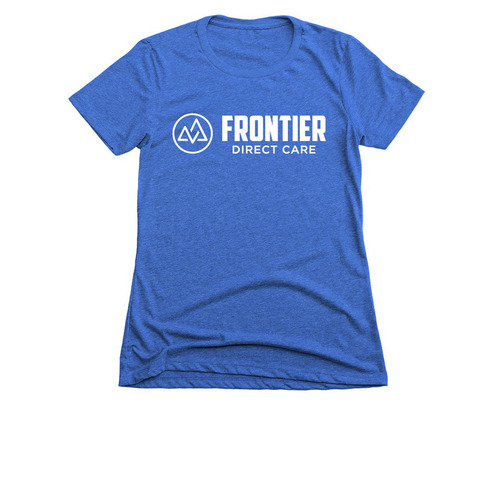 Women's Dark Colors, a Royal Women's Slim Fit Tee