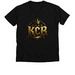 *New Logo Joint, a Solid Black Blend Premium V-Neck Tee
