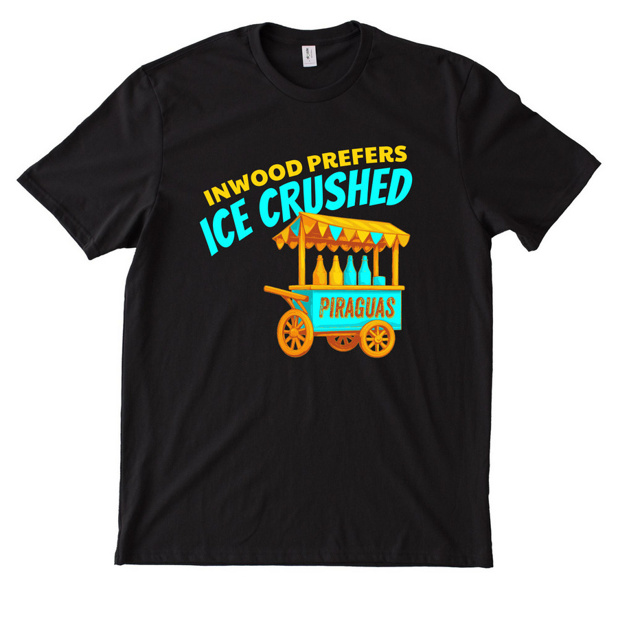 Piraguas I.C.E. Inwood, a Deep Black Allmade Heavyweight Recycled Cotton Tee