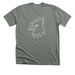 Profile of a Cardinal, a Deep Heather Premium Unisex Tee