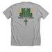 Unisex Silas Strong Tee, a Athletic Heather Premium Unisex Tee (back-view)