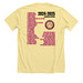 Back-2-Back Champs, a Heather Yellow Gold Premium Unisex Tee (back-view)