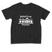 Toddler (White Design), a Black Toddler Tee
