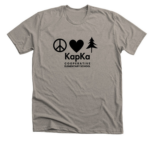 Peace, Love, KapKa!, a Heather Stone Premium Unisex Tee