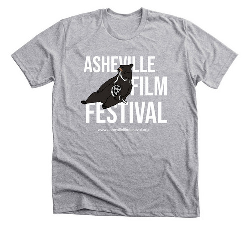 Asheville Film Festival, a Athletic Heather Premium Unisex Tee
