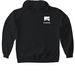 No Barriers Apparel, a Black Gildan Softstyle Pullover Hoodie