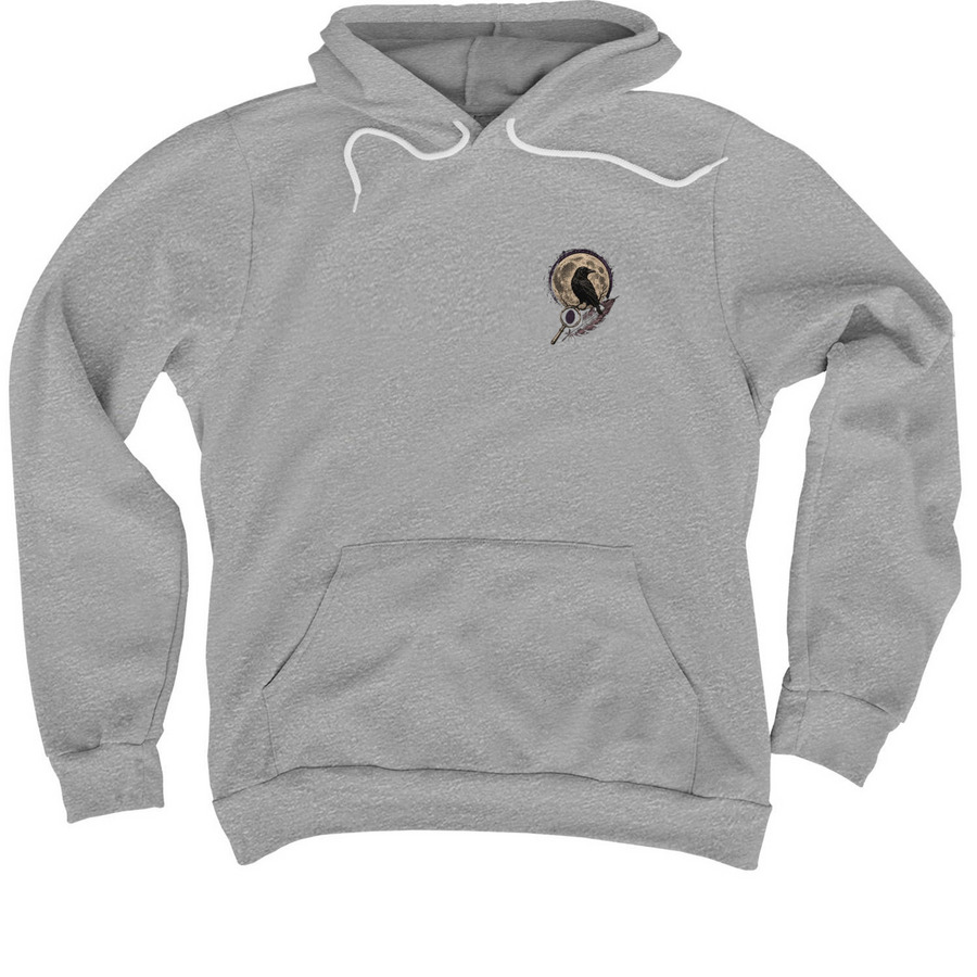 True Crime Chick, a Athletic Heather Premium Pullover Hoodie