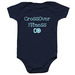 Baby Onesie, a Navy Infant Onesie