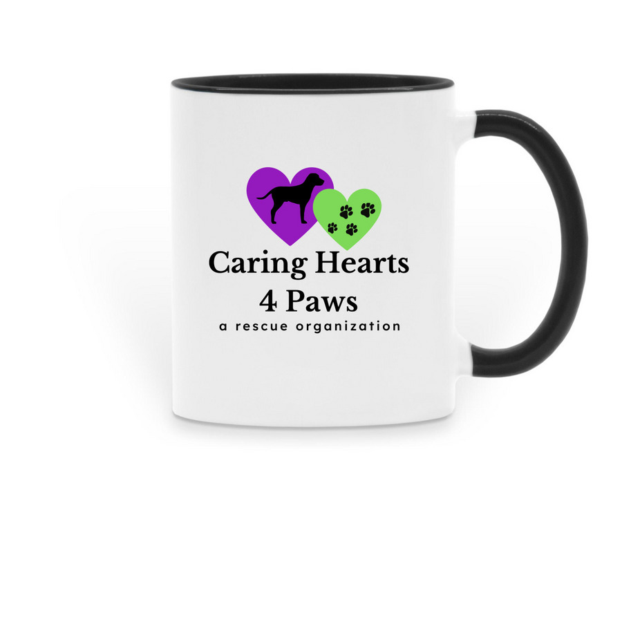 Coffee Mugs, a Black Two-Tone Ceramic Mug