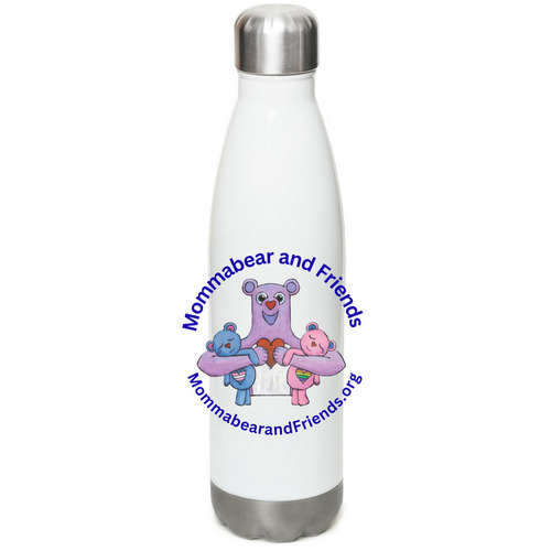 Water Bottles, a White Stainless Steel Water Bottle