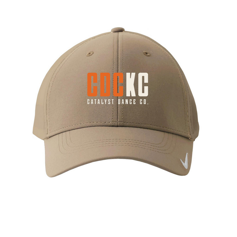 The CDCKC Cap, a Khaki Printed Nike Dri-FIT Legacy Performance Cap