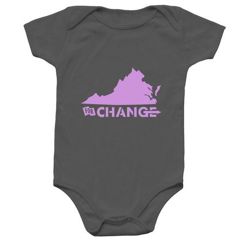VFC Onesie, a Charcoal Infant Onesie
