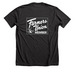 Montana Farmers Union Member, a Dark Grey Heather Premium Unisex Tee (back-view)