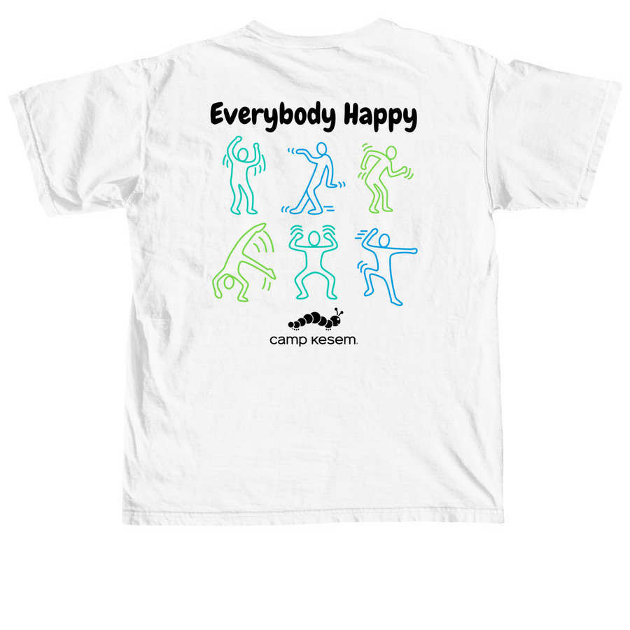 PB Monday, a White Comfort Colors Unisex Tee (back-view)
