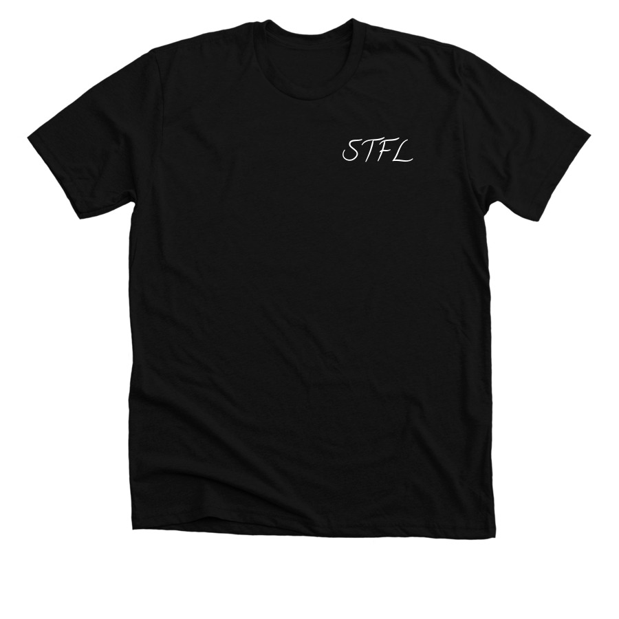 The Legacy, a Solid Black Blend Premium Unisex Tee