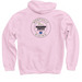 VBMR - WE GET THERE TOGETHER, a Light Pink Pullover Hoodie (back-view)