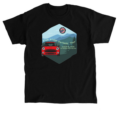 Blue Ridge Parkway Tour&nbsp;&nbsp;, a Black Classic Unisex Tee