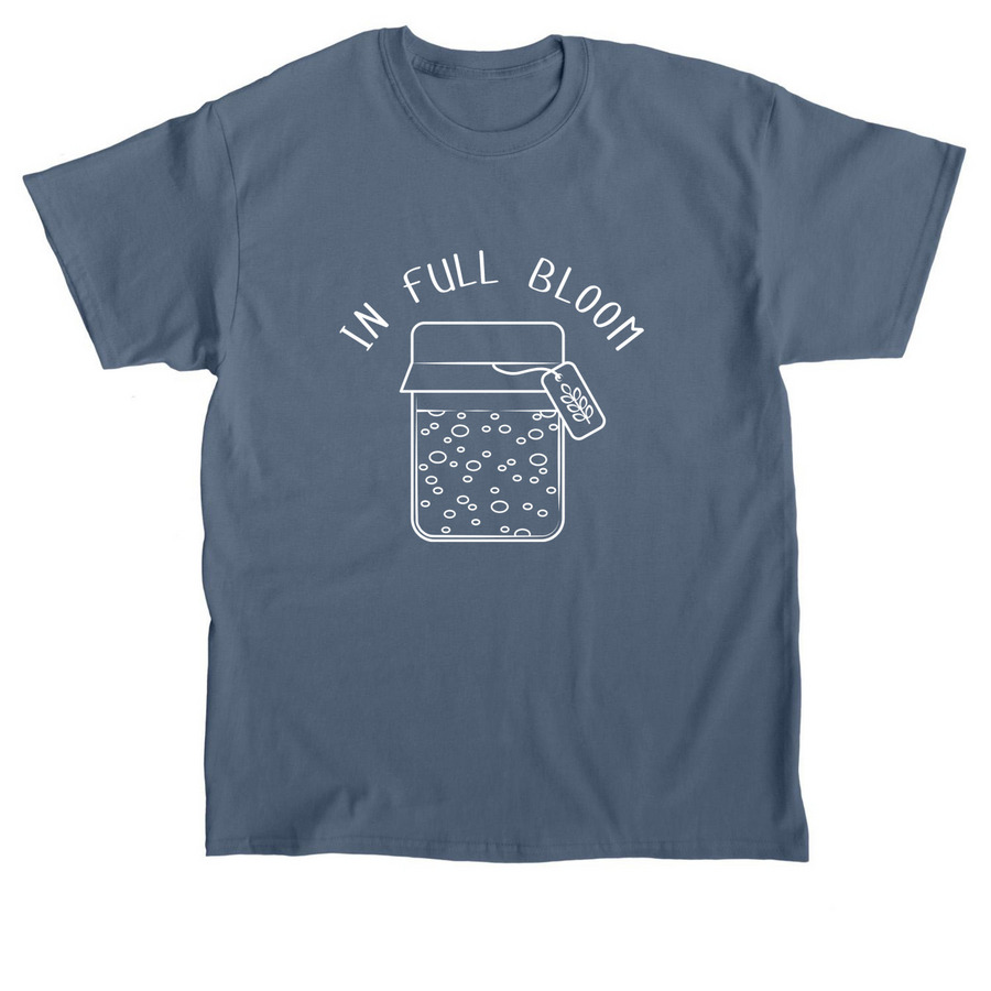 In Full Bloom, a Indigo Blue Classic Unisex Tee