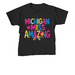 Michigan Miss A-Maze n blue, a Black Youth Unisex Tee