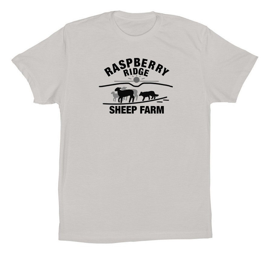 Logo Test, a Solid Athletic Grey Premium Cotton Tee