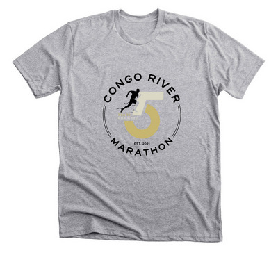 "5 sur 5"&nbsp;Anniversary Edition, a Athletic Heather Premium Unisex Tee