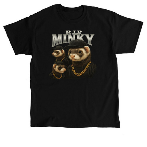 R.I.P. Minky Collection, a Black Classic Unisex Tee