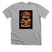 Pine tree one side, a Athletic Heather Premium Unisex Tee