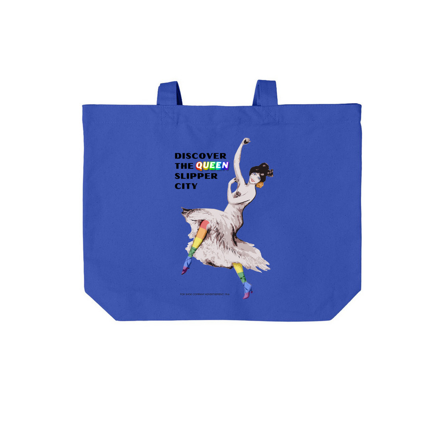 Pride 26 tote, a True Royal Cotton Canvas Tote Bag