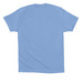 BFCACT Logo Tops, a Carolina Blue Premium Cotton Tee (back-view)