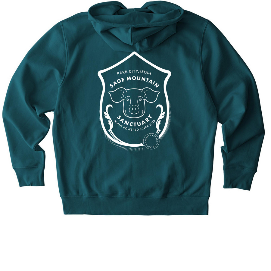 Zip up Logo Jackets, a Stargazer Stanley/Stella Unisex Cultivator 2.0 Zip Up Pullover Hoodie (back-view)