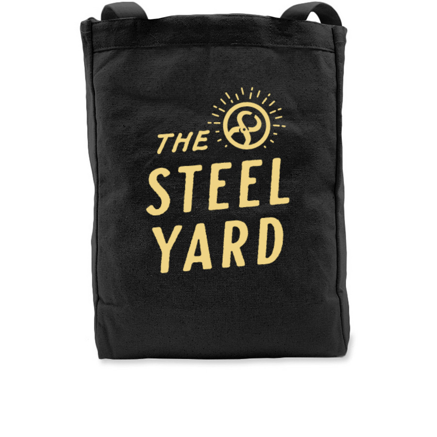 TSY Tote Bag, a Black Recycled Cotton Tote Bag