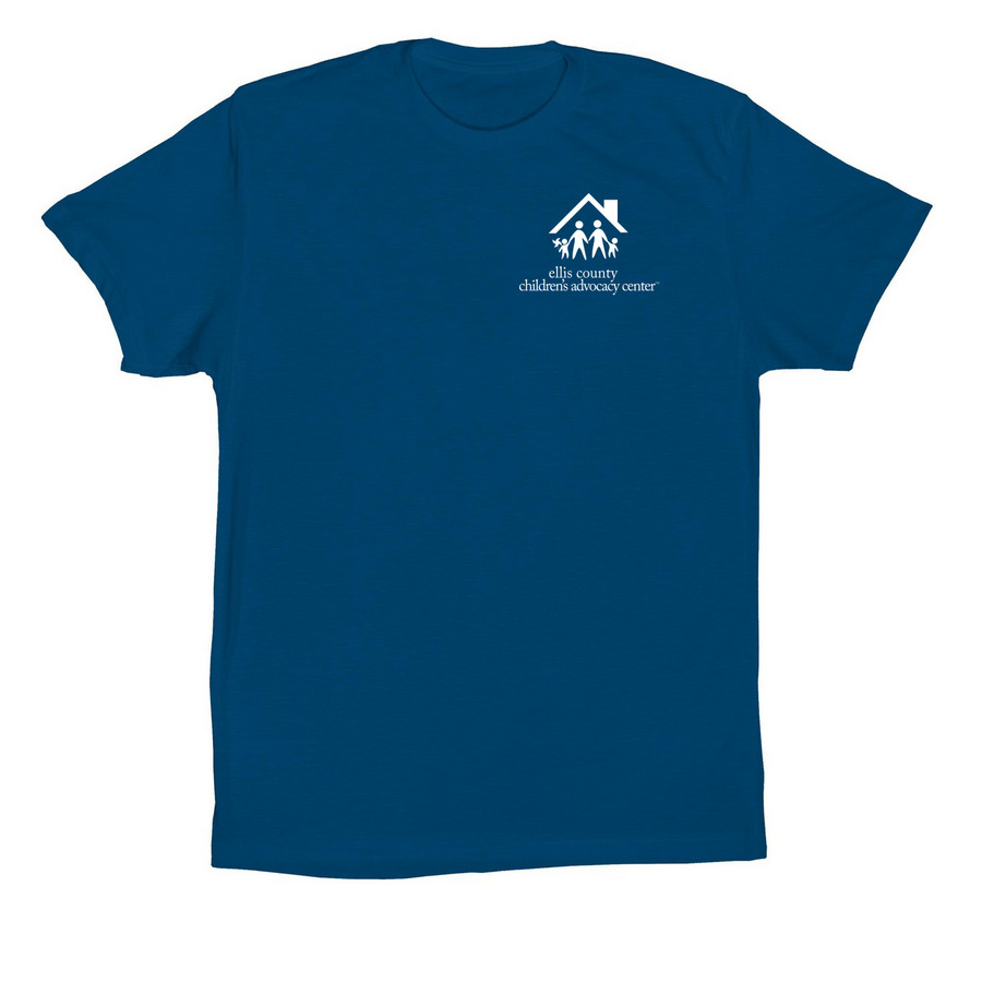 In April We Wear BLUE, a Cool Blue Premium Cotton Tee
