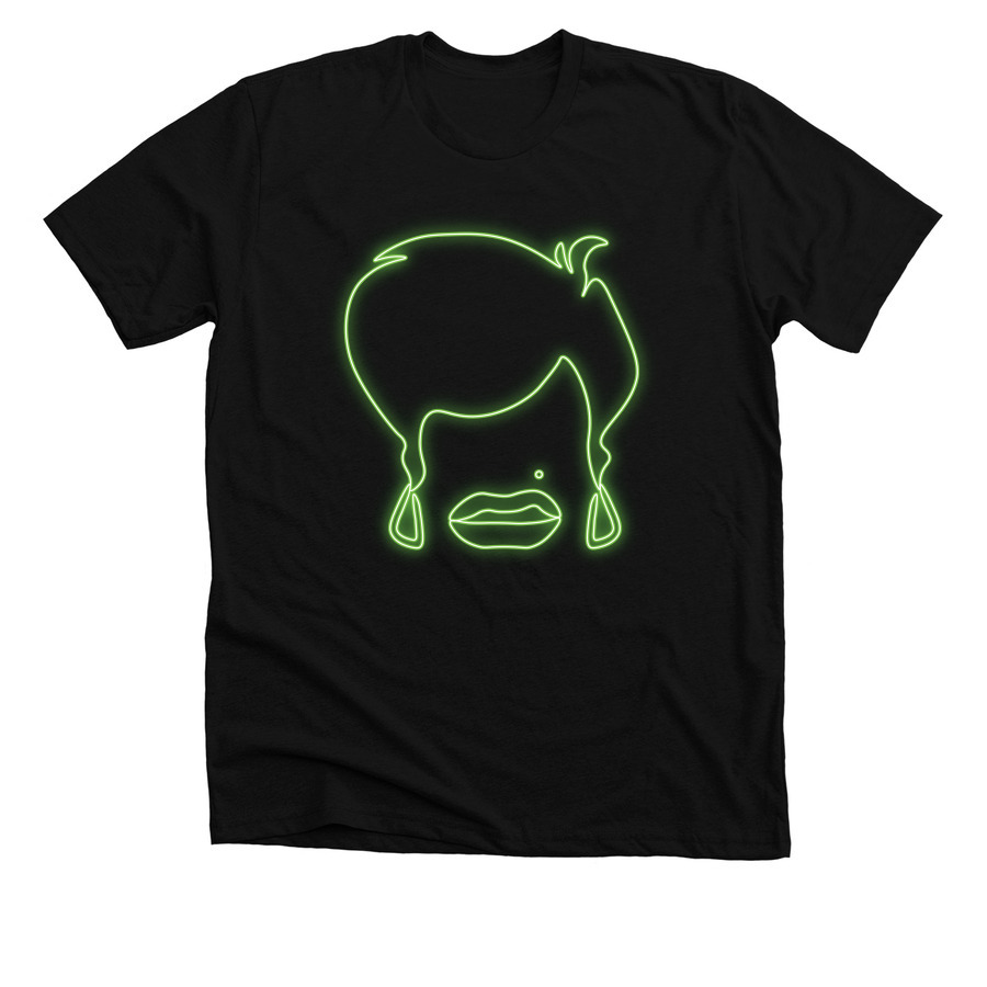 The Slaysia, a Solid Black Blend Premium Unisex Tee