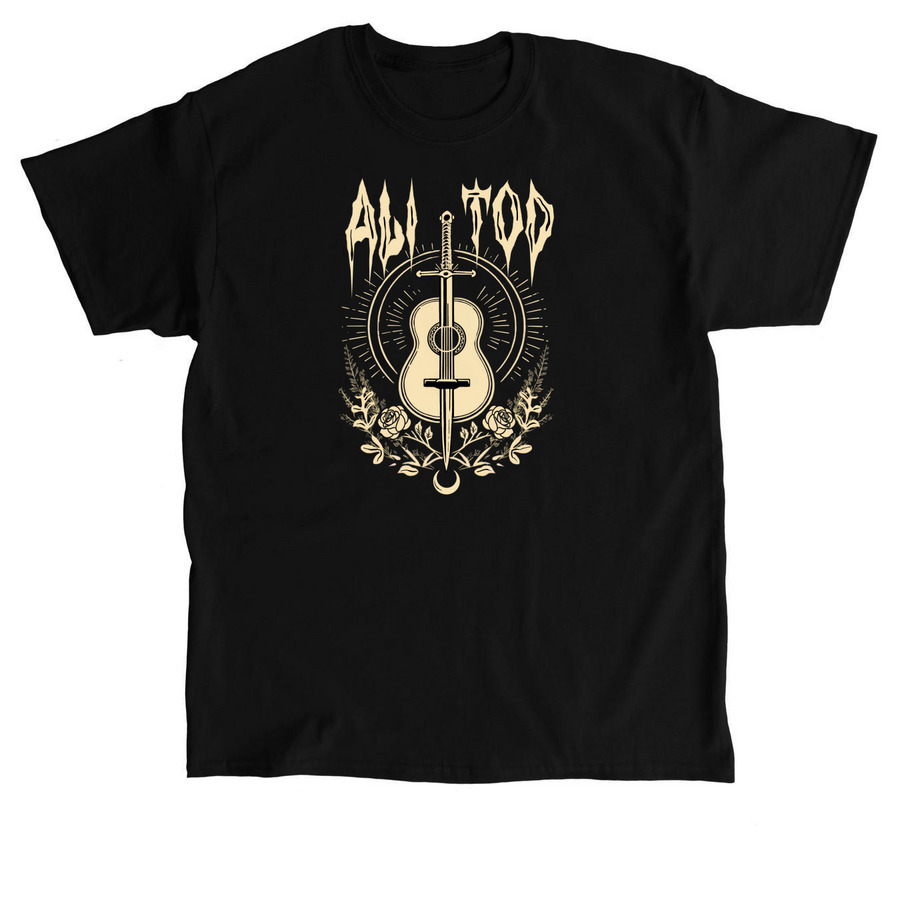 Ali Tod Metal Design, a Black Classic Unisex Tee
