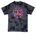 Conformity is Boring, a Black Crystal Tie Dye Tee