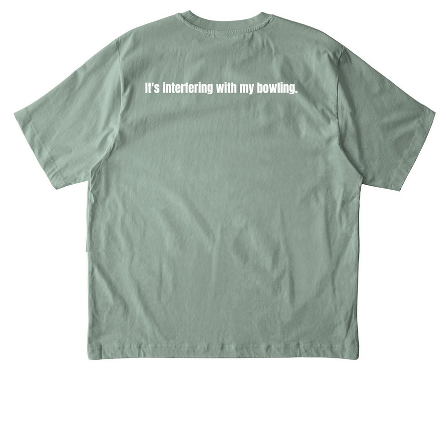 Tom?s Shirt, a Aloe Stanley/Stella Unisex Freestyler Heavyweight Tee (back-view)