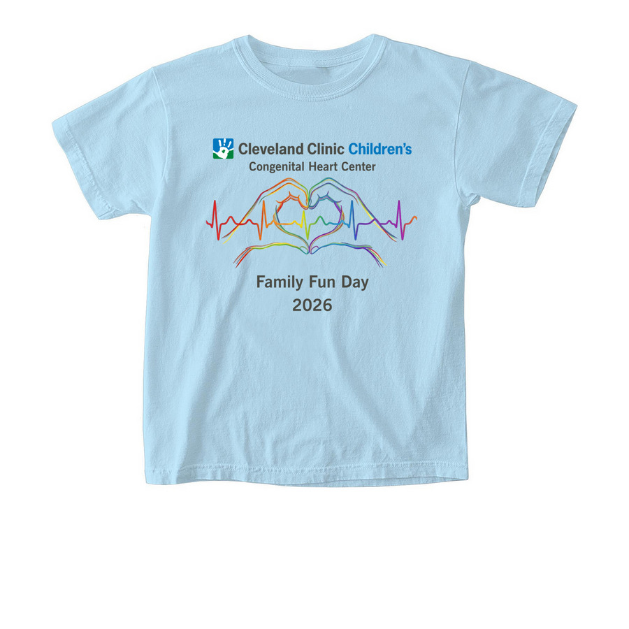 Cleveland Clinic Children's, a Chambray Comfort Colors Youth Tee