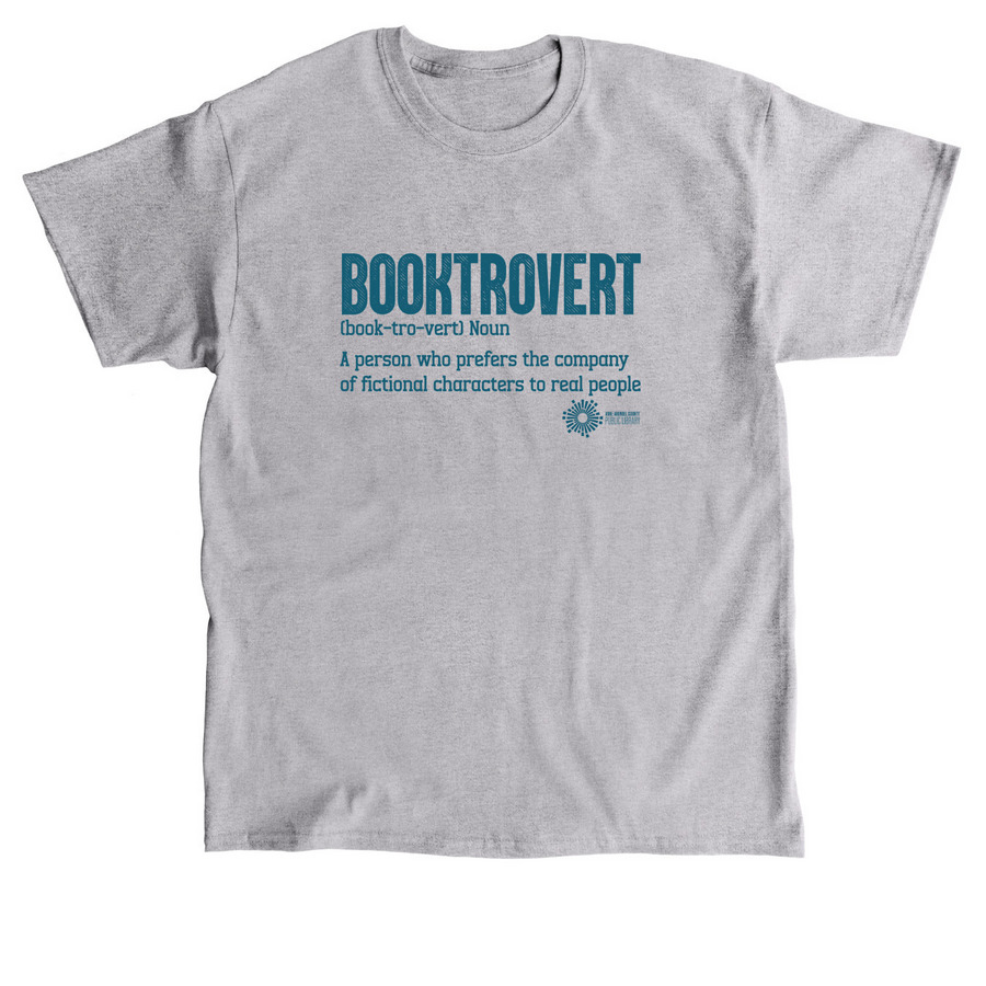 "Library Love" Booktrovert Apparel, a Sport Grey Classic Unisex Tee